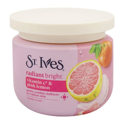 St. Ives Radiant & Bright Vitamin C Pink Lemon Body Scrub - 300g