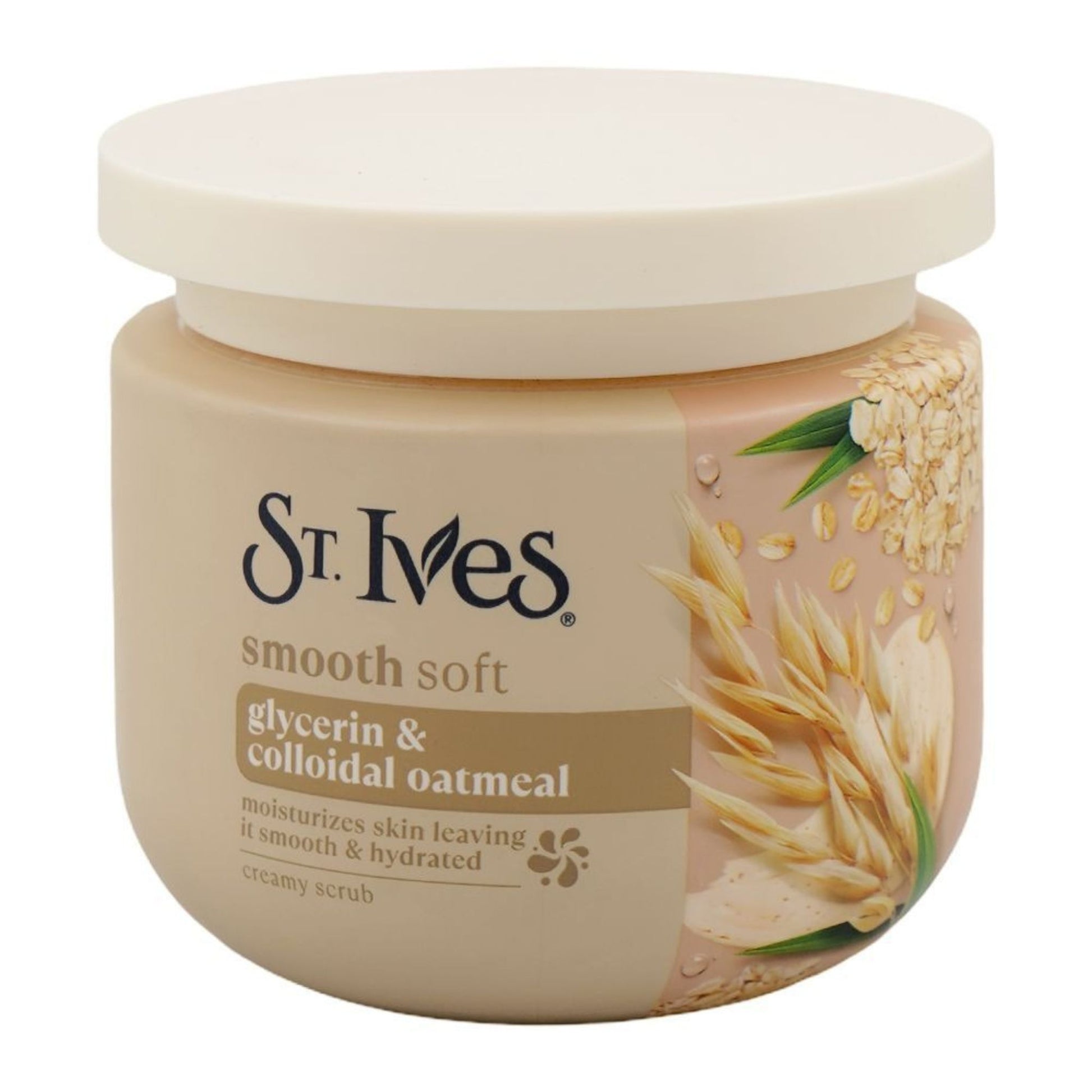St. Ives Smooth & Soft Glycerin & Oatmeal Body Scrub - 300g