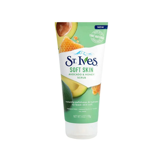 St. Ives Soft Skin Avocado & Honey Face Scrub - 170g