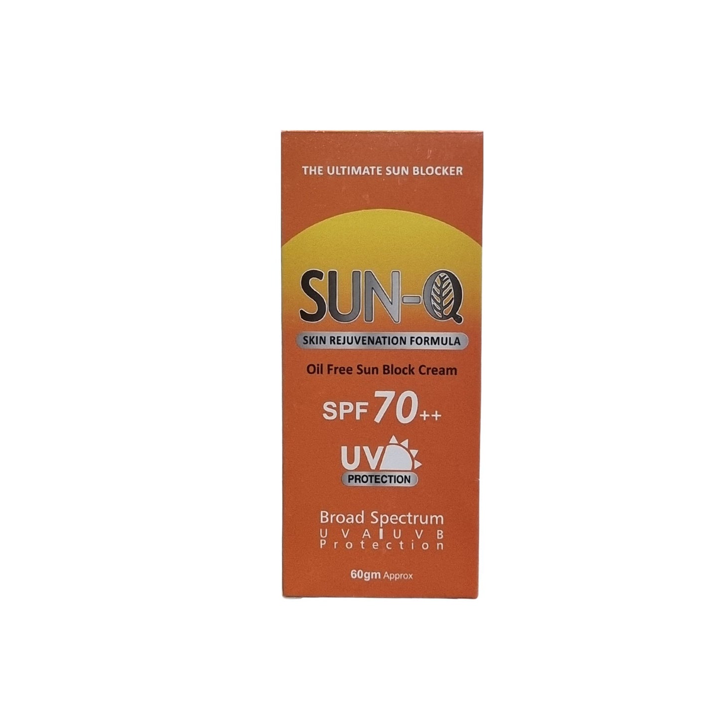 Sun Q Sunblock Oil Free Sun Block Cream SPF 70++