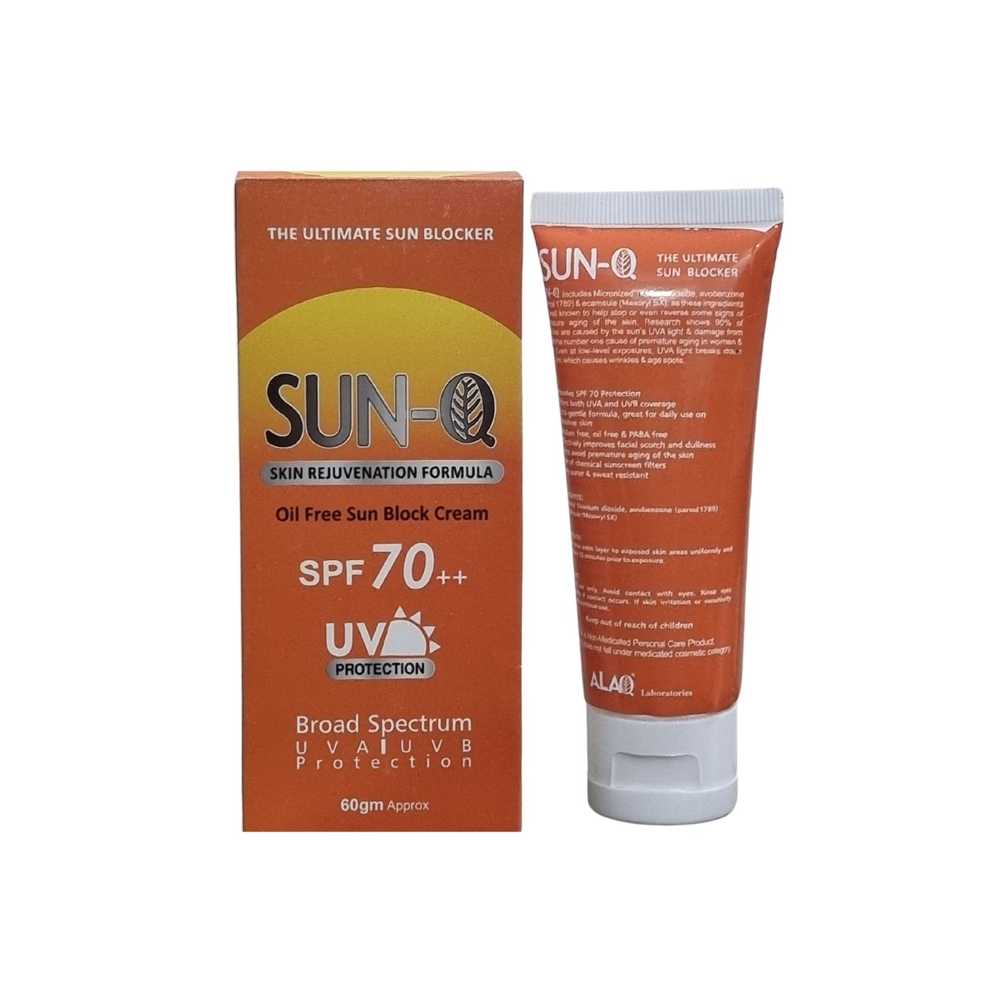 Sun Q Sunblock Oil Free Sun Block Cream SPF 70++