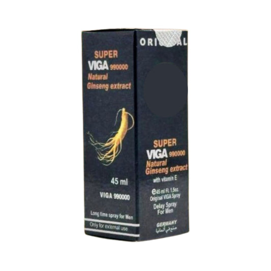 Super Viga Delay Spray 990000 With Natural Ginseng Extract & Vitamin E