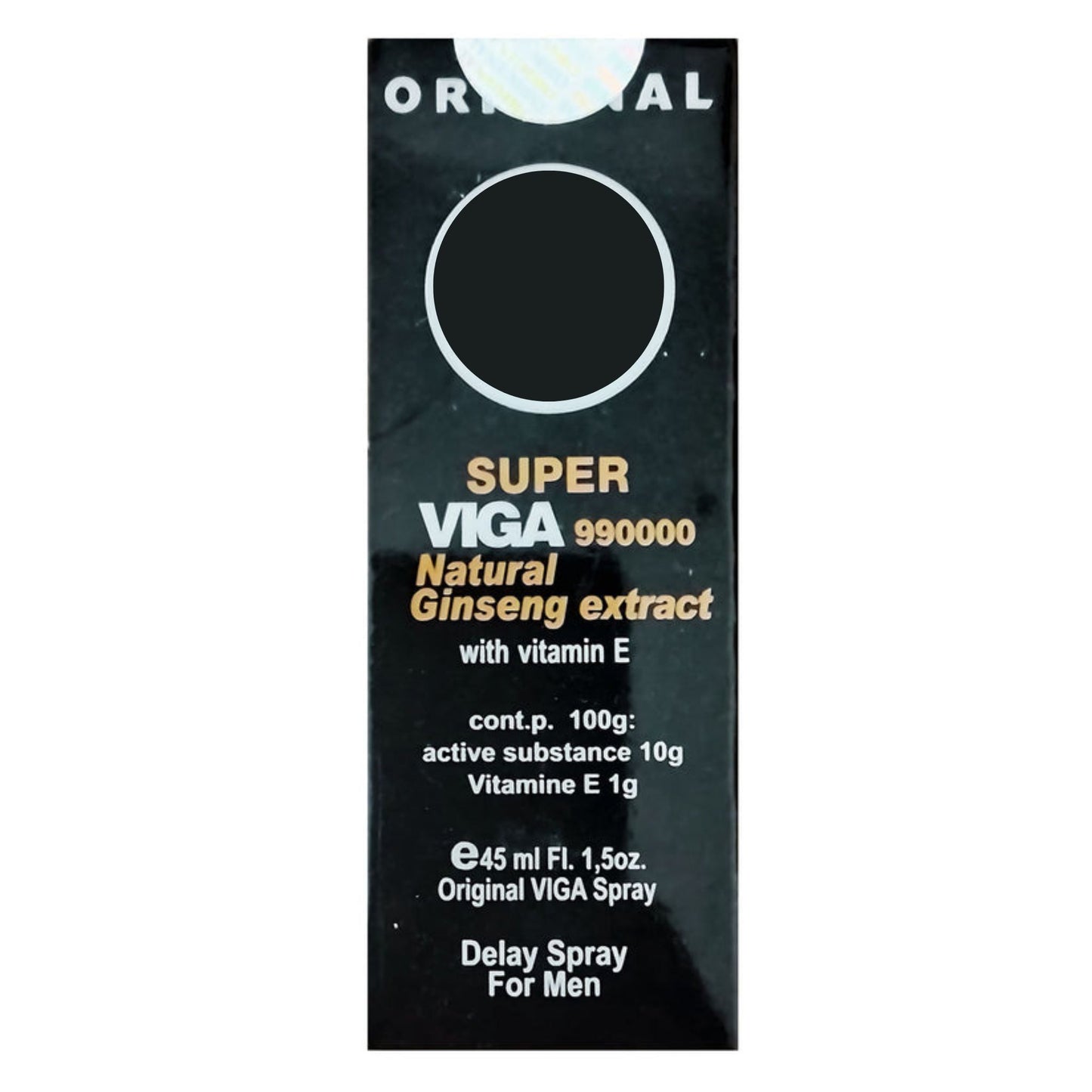 Super Viga Delay Spray 990000 With Natural Ginseng Extract & Vitamin E