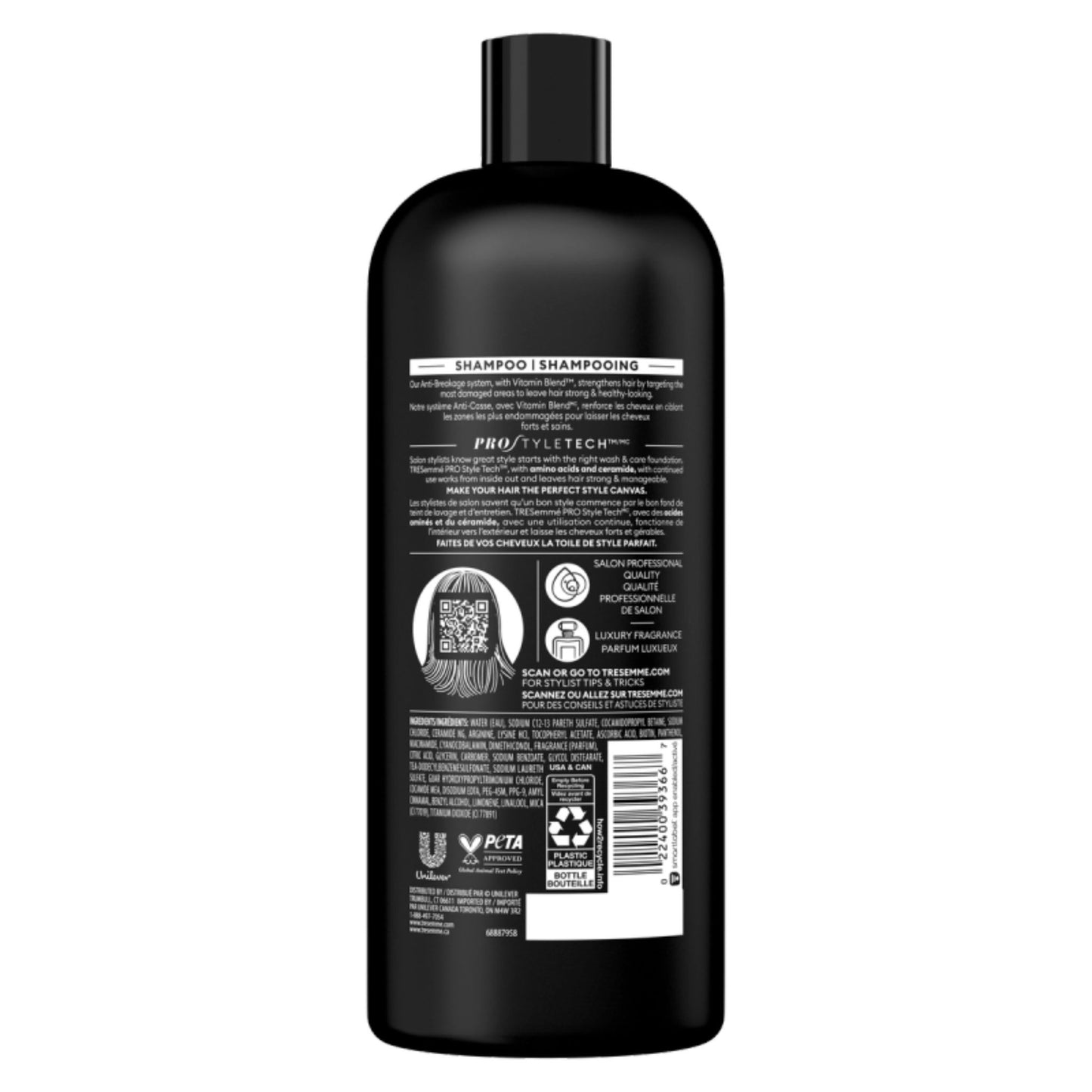 Tresemmé Anti-Breakage Shampoo for Damaged Hairs - 828ml