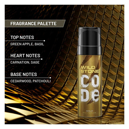 Wild Stone CODE Gold Body Spray