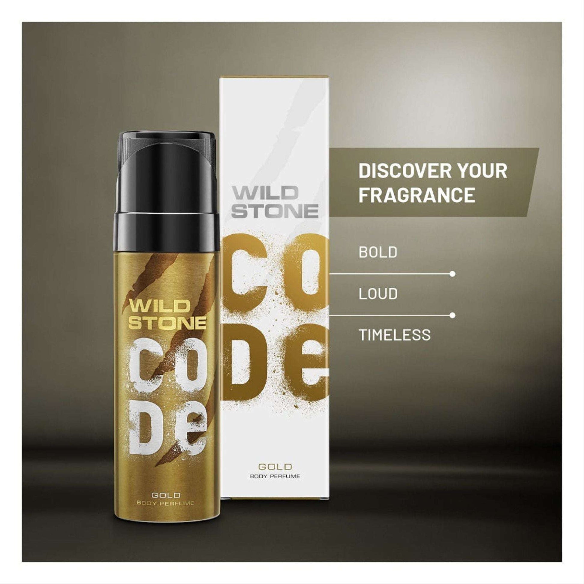 Wild Stone CODE Gold Body Spray