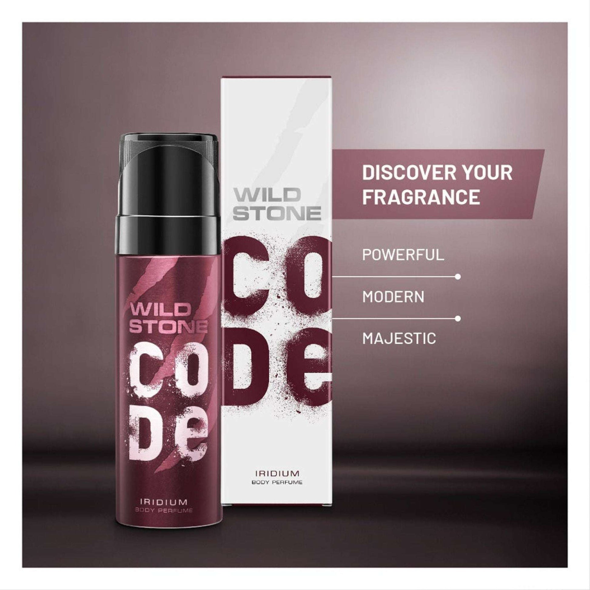 Wild Stone CODE Iridium Body Perfume