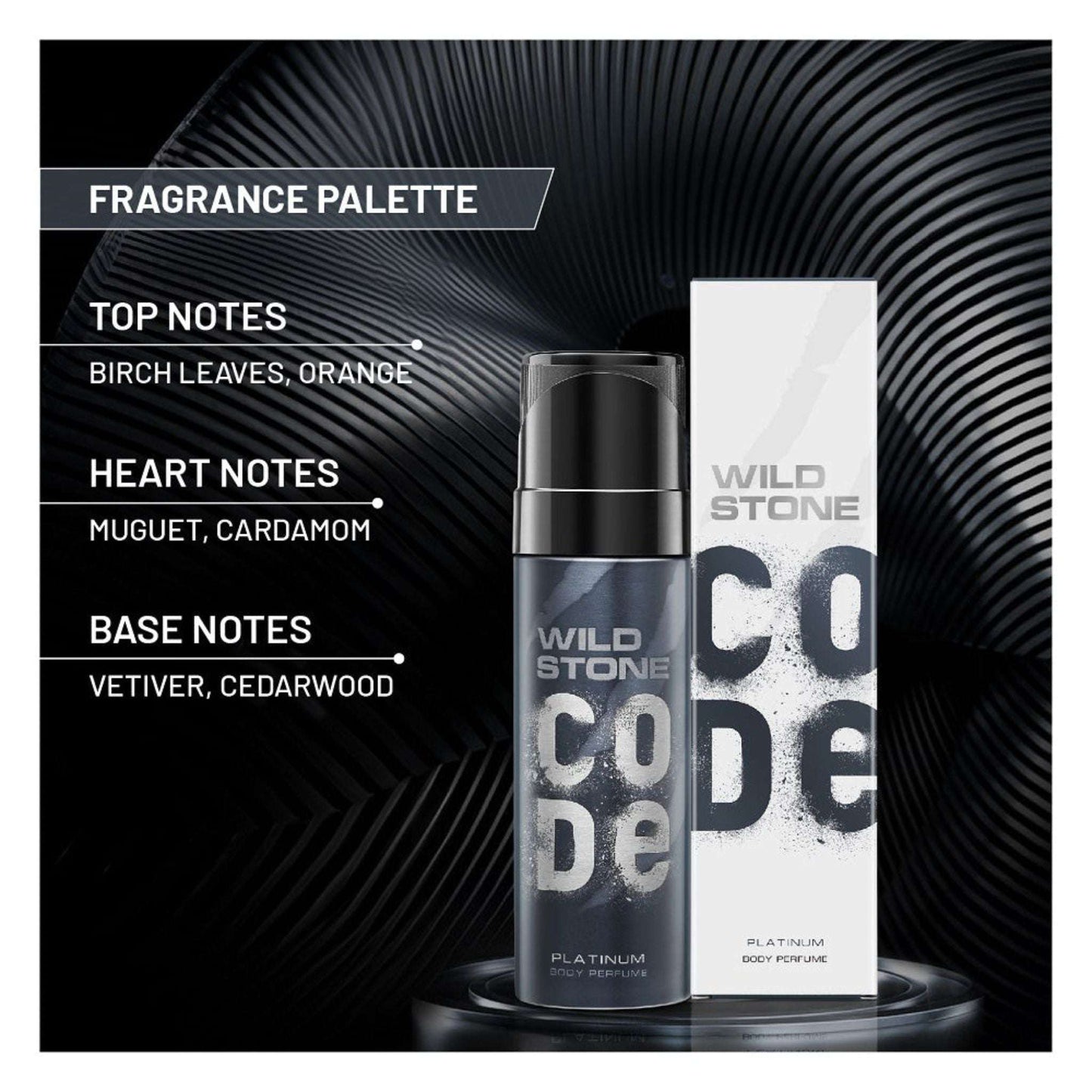 Wild Stone CODE Platinum Body Spray