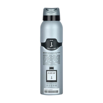 Zarar Pour Homme Perfume Body Spray