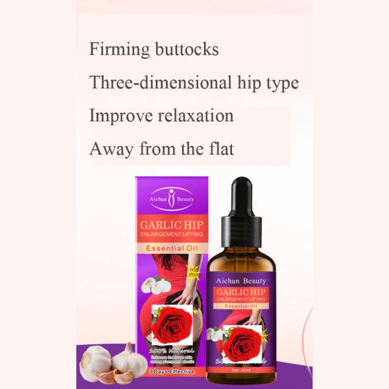 Aichun Beauty Hip Enlargement Oil Garlic Hip Lifting Oil