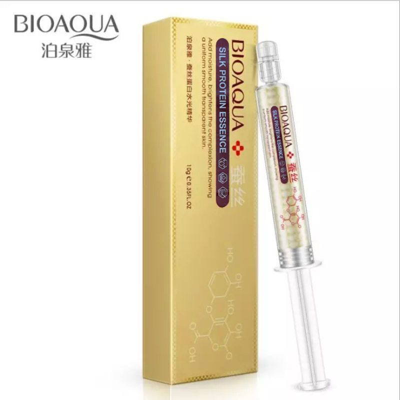 BIOAQUA Silk Protein Injection Serum Anti aging to Improve Skin's Elasticity