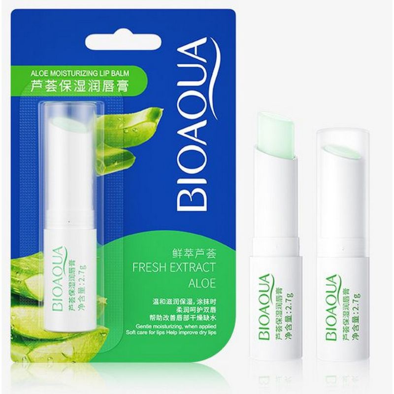 BIOAQUA Aloe Vera Lip Balm Moisturizing for Dry Sensitive Lips
