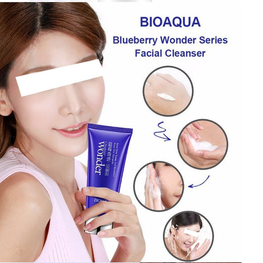 BIOAQUA Blueberry Wonder Facial Cleanser for Youthful Skin