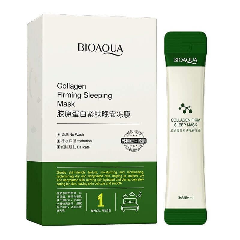 BIOAQUA Collagen Firming Sleeping Mask Skin Tightening - 20pcs