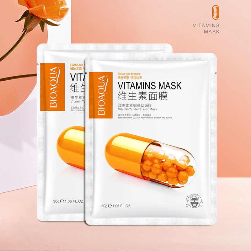 BIOAQUA Vitamins Tender Elastic Mask for Hydrating and Sensitive Skin