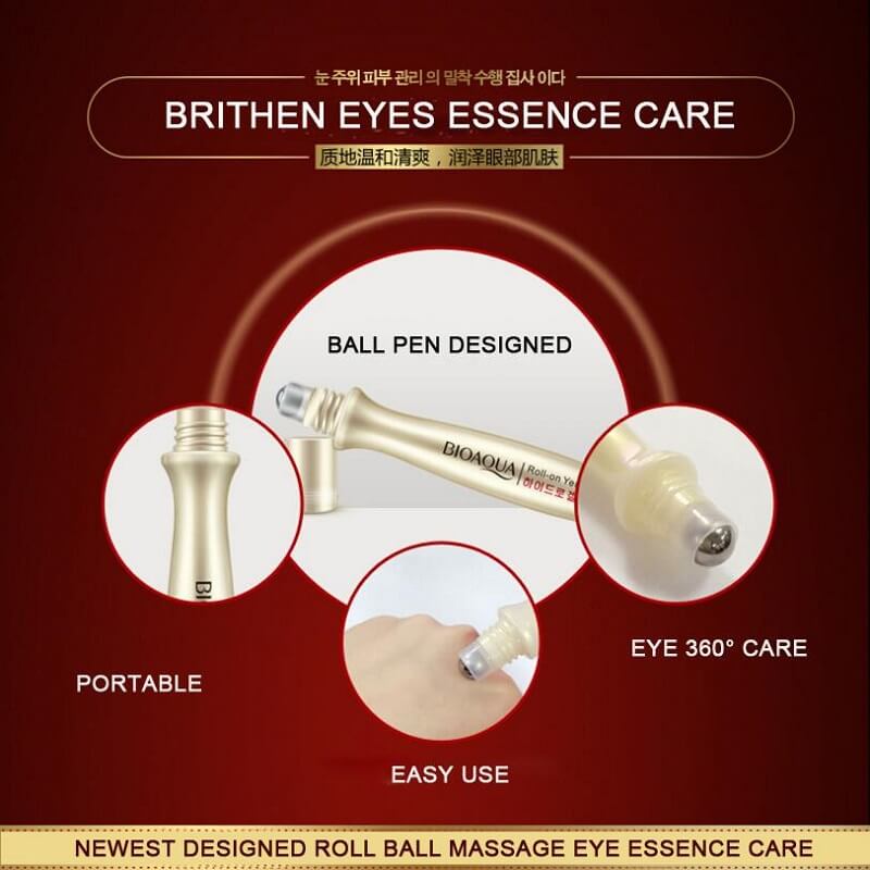 BIOAQUA Ball Designed Eye Essence Reduces Puffiness and Dark Circles
