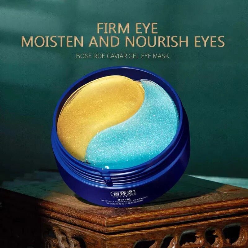 BAIZTON Deep Sea Caviar Gel Eye Mask to Reduce Puffiness and Aging Eyes