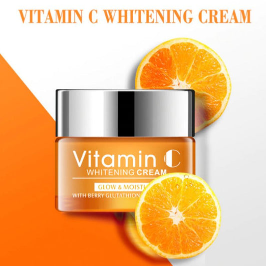 DISAAR Vitamin C Whitening Cream With Hyaluronic Acid for Radiant Skin