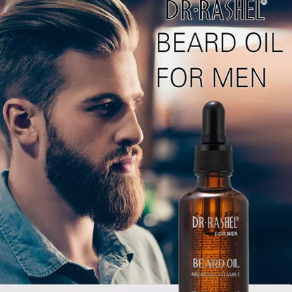 Dr Rashel Beard Oil with Argan Oil Vitamin E and Jojoba Oil for Men