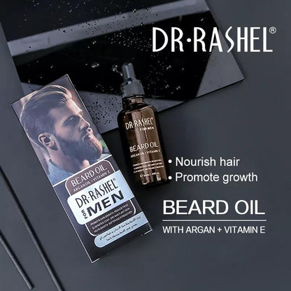 Dr Rashel Beard Oil with Argan Oil Vitamin E and Jojoba Oil for Men