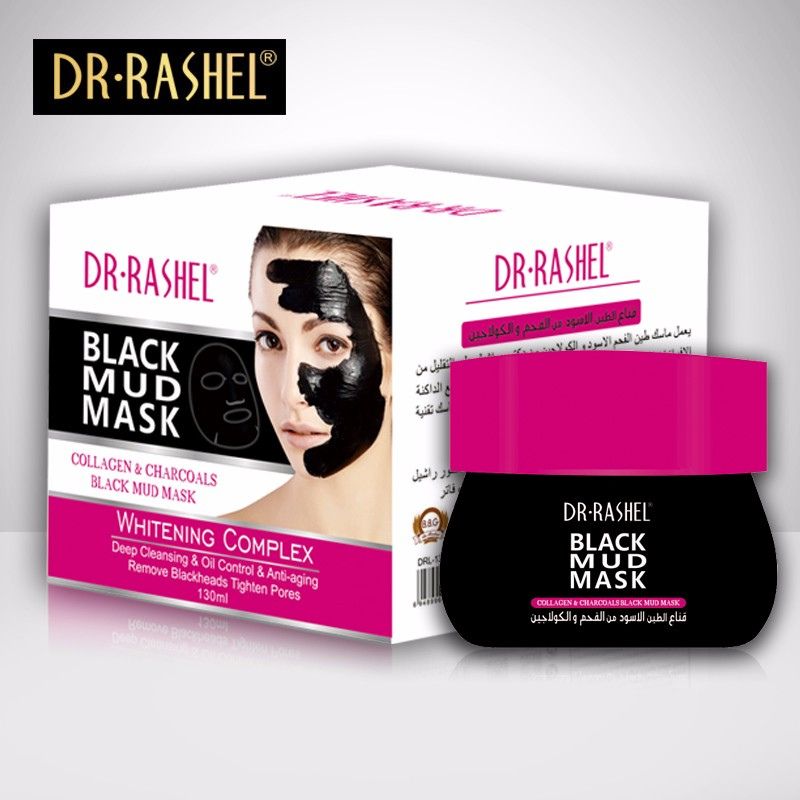 Dr Rashel Black Mud Mask with Collagen & Charcoal