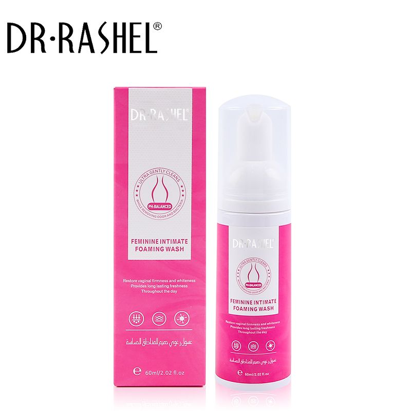 Dr Rashel Feminine Intimate Foaming Wash Ultra Gently Cleans PH-Balanced