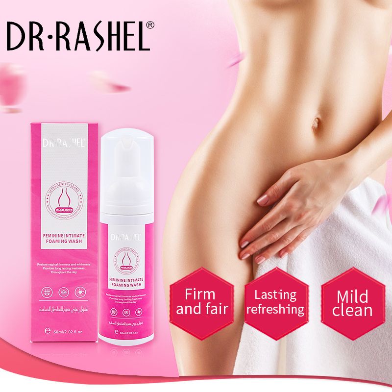 Dr Rashel Feminine Intimate Foaming Wash Ultra Gently Cleans PH-Balanced