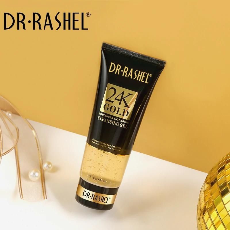 Dr Rashel 24K Gold Cleansing Gel Radiance and Anti Aging Facial Cleanser