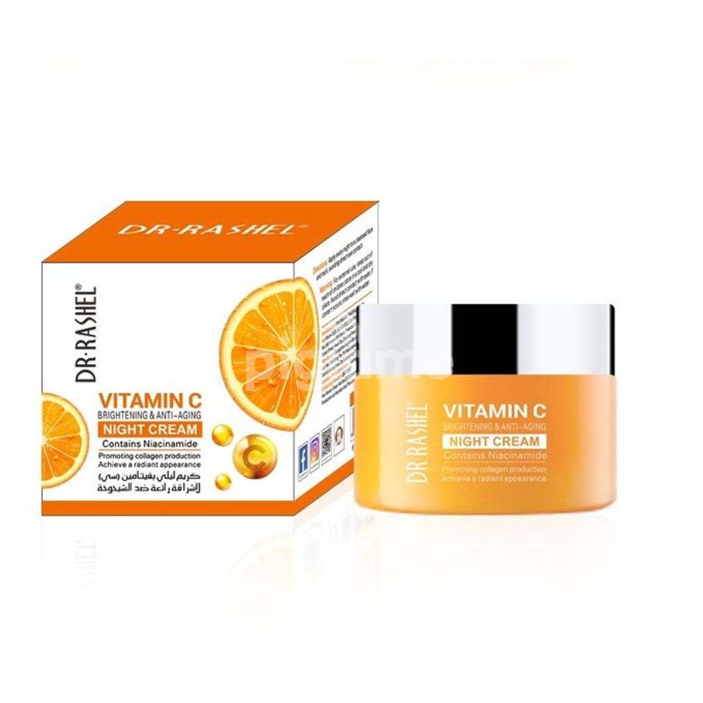 Dr Rashel Vitamin C Night Cream Best Anti-aging Cream for Sensitive Skin