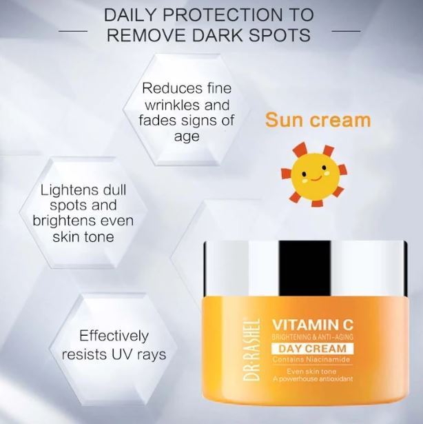 Dr Rashel Vitamin C Day And Night Cream Pack of 2