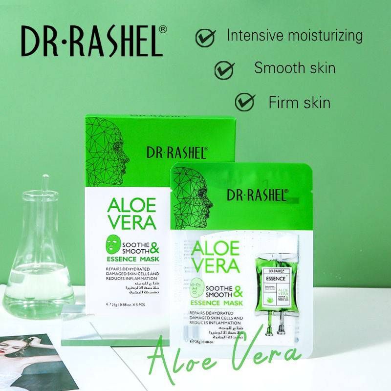 Dr Rashel Aloe Vera Face Mask Soothe & Smooth Intensive Moisturizing