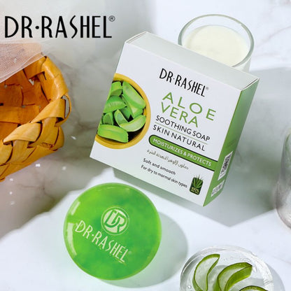 Dr Rashel Aloe Vera Soothing Soap Soft & Smooth For All Skin Types