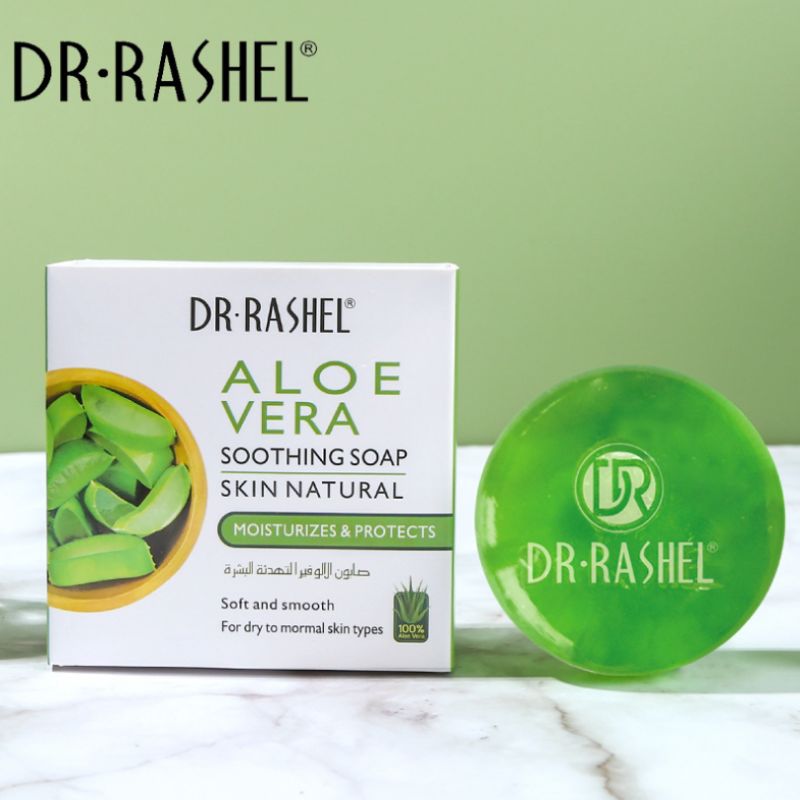 Dr Rashel Aloe Vera Soothing Soap Soft & Smooth For All Skin Types