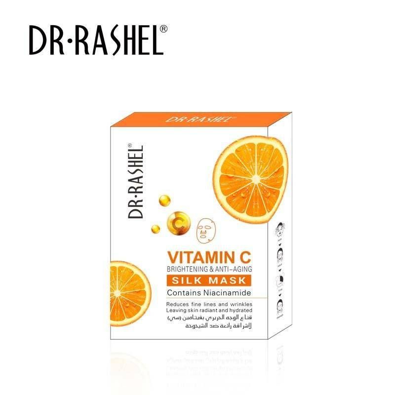 Dr Rashel VC Silk Mask Contains Niacinamide Brightening & Anti Aging