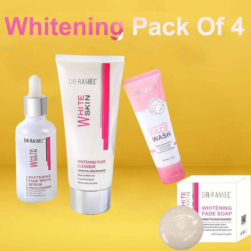 Dr Rashel Whitening Solution Pack of 4 with Whitening Face Wash