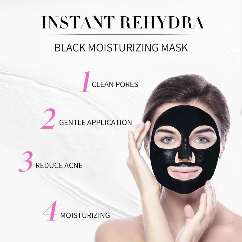 Estelin Charcoal White Hydrating Black Mask Acne Moisturizing Skin