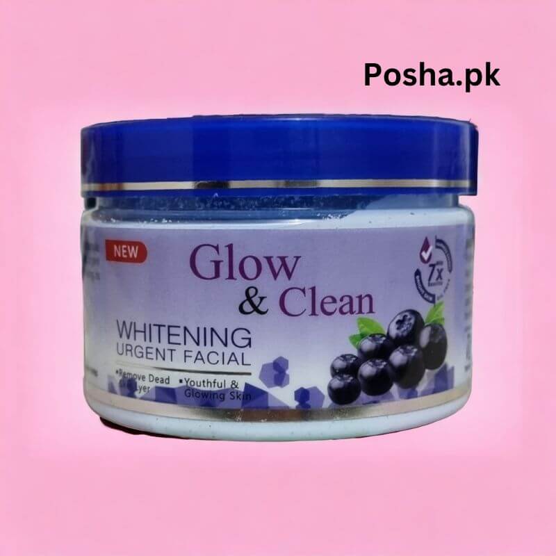 Glow and Clean Whitening Urgent Facial