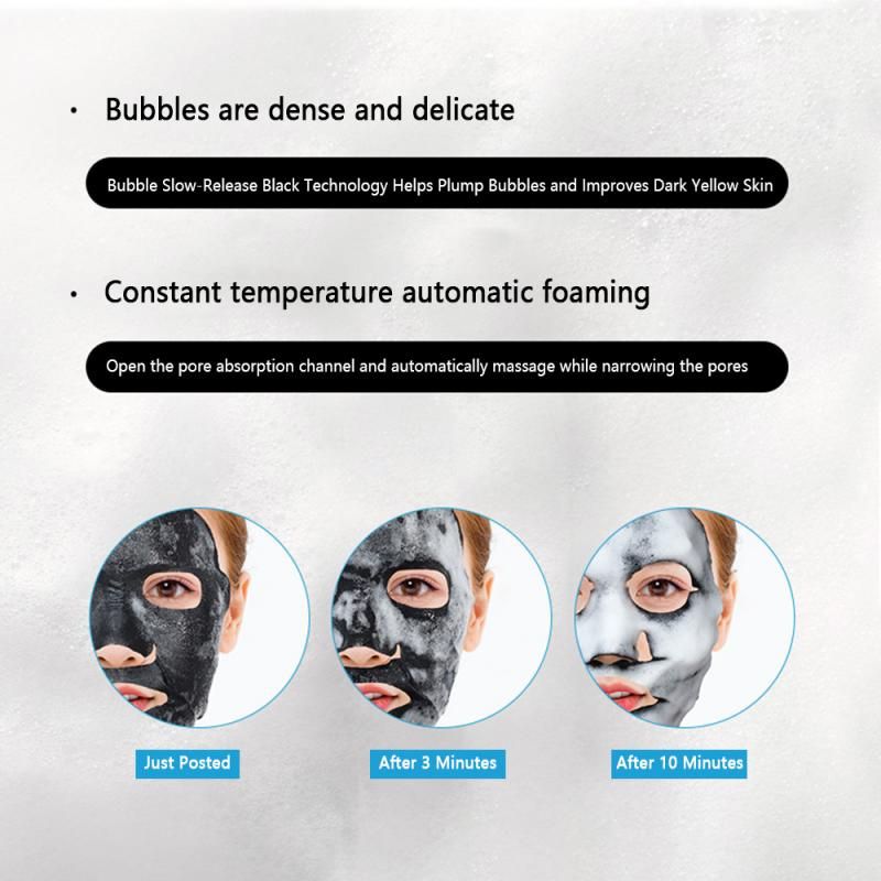 IMAGES Amino Acid Face Mask Bubbles Facial Mask