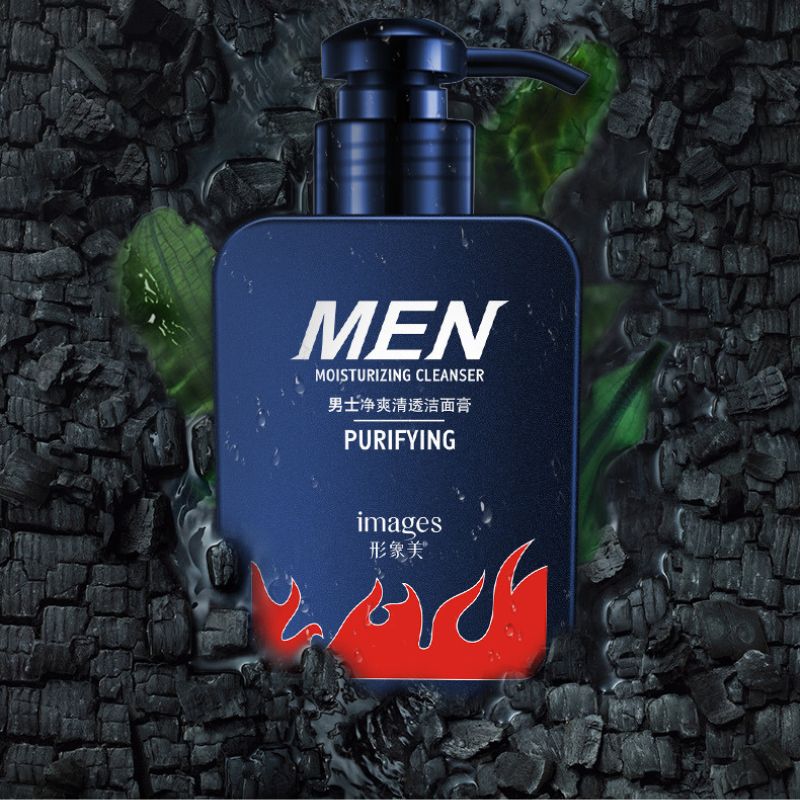 IMAGES Men Moisturizing Cleanser Purifying Oil Control Deep Cleaning