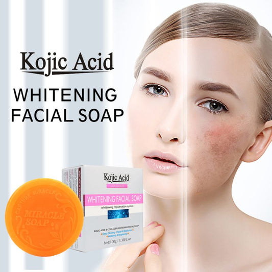 GUANJING Kojic Acid Soap Whitening Facial Soap