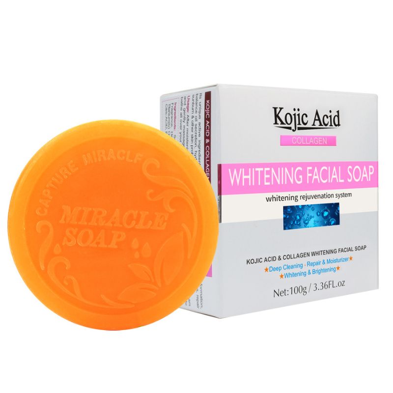 GUANJING Kojic Acid Soap Whitening Facial Soap