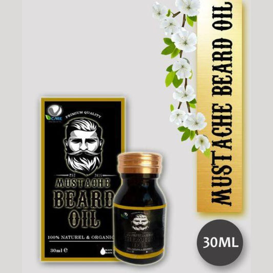 Mustache Beard Growth Oil 100% Natural And Organic