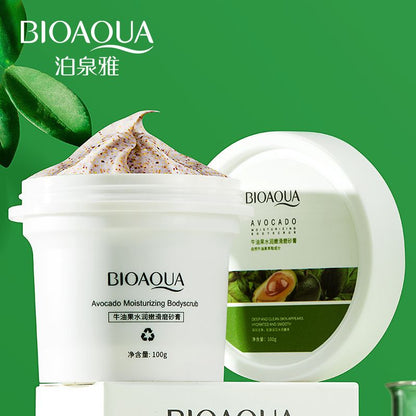 BIOAQUA Avocado Moisturizing Body Scrub for Superior Hydration