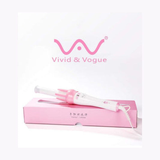 Vivid & Vogue Automatic Hair Curler Spin Curling Wand 360° Degree