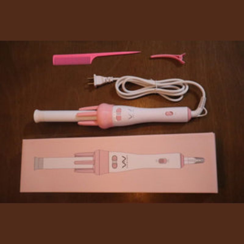 Vivid & Vogue Automatic Hair Curler Spin Curling Wand 360° Degree